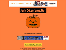 Tablet Screenshot of jackolanterns.net